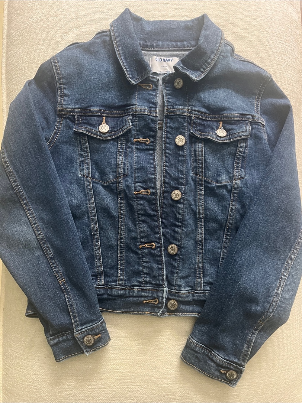 Old Navy Girls Blue Denim Jean Jacket